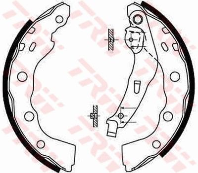 Brake Shoe Set TRW GS8665