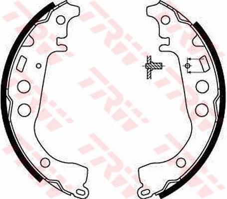 TRW GS8673 Brake Shoe Set