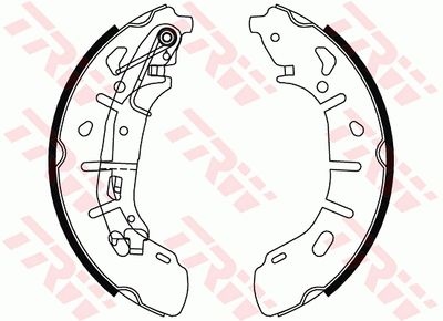 Brake Shoe Set TRW GS8799