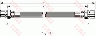 Brake Hose TRW PHA184