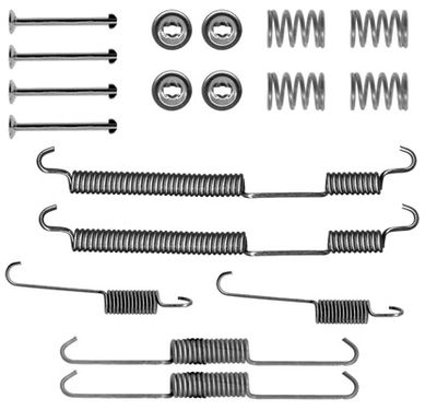 Accessory Kit, brake shoes TRW SFK261