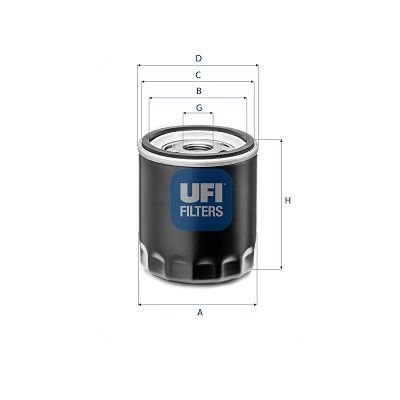 Oil Filter UFI 23.786.00