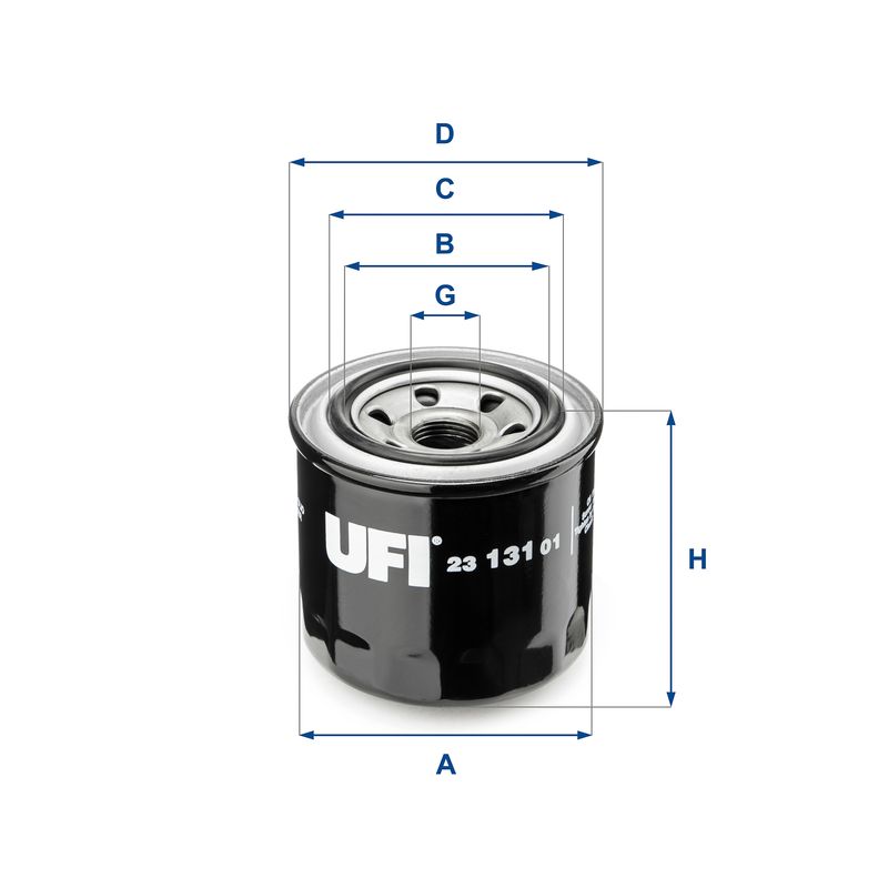 UFI 23.131.01 Oil Filter