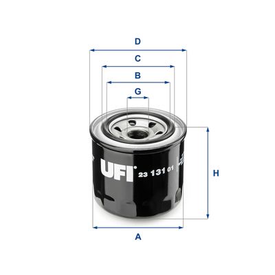 Oil Filter UFI 23.131.01