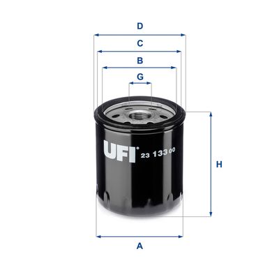 Oil Filter UFI 23.133.00
