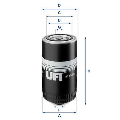 Oil Filter UFI 23.156.03