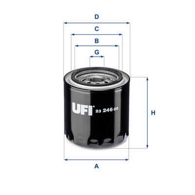 Oil Filter UFI 23.246.00