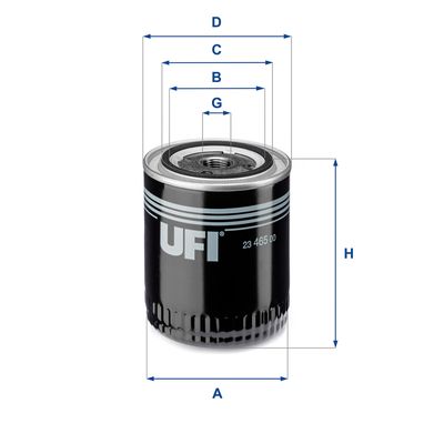 Oil Filter UFI 23.465.00