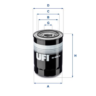 Oil Filter UFI 23.486.00
