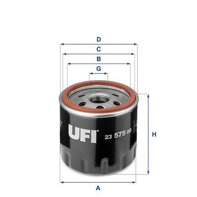 Oil Filter UFI 23.575.00