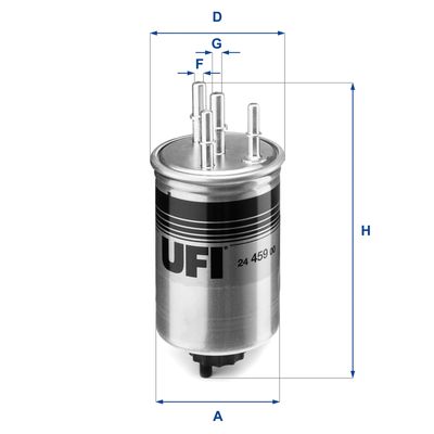 Fuel Filter UFI 24.459.00