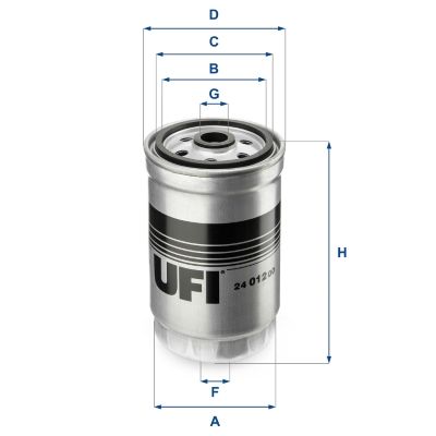 UFI 24.012.00 Fuel Filter