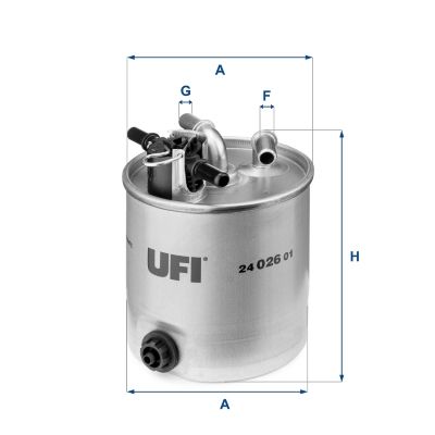 Fuel Filter UFI 24.026.01