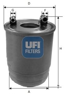Fuel Filter UFI 24.112.00
