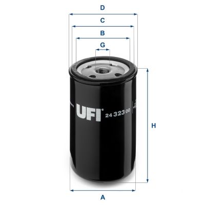 Fuel Filter UFI 24.323.00