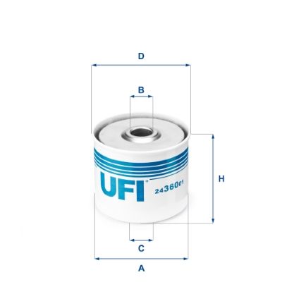 Fuel Filter UFI 24.360.01