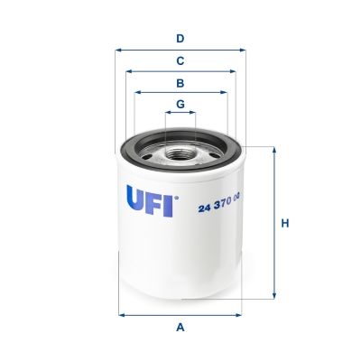 Fuel Filter UFI 24.370.00