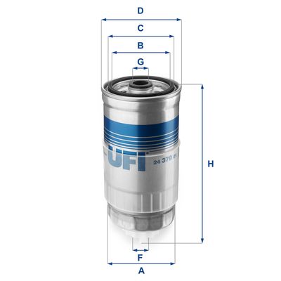 Fuel Filter UFI 24.379.01