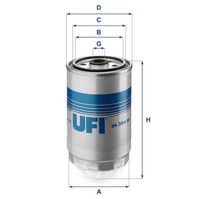 Fuel Filter UFI 24.394.00