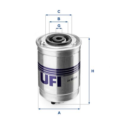 Fuel Filter UFI 24.401.00