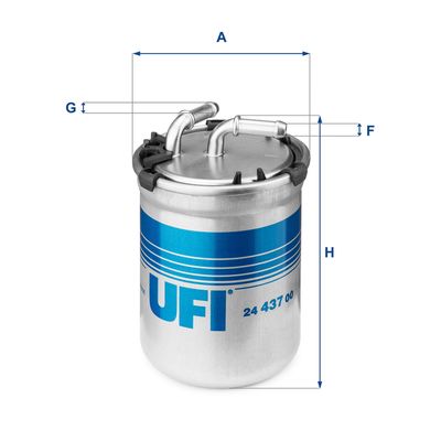 Fuel Filter UFI 24.437.00