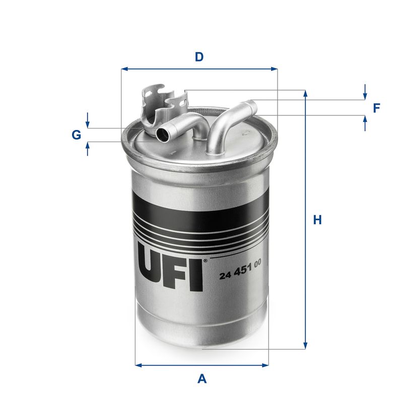UFI 24.451.00 Fuel Filter