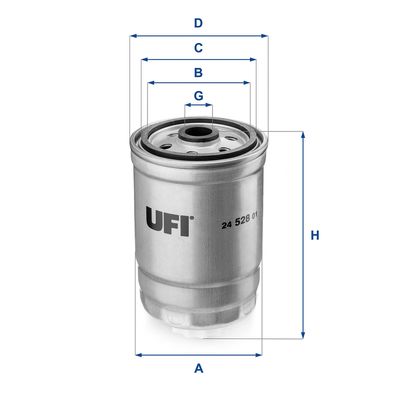 Fuel Filter UFI 24.528.01