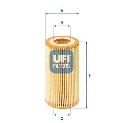 Oil Filter UFI 25.001.00