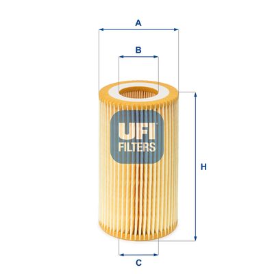 Oil Filter UFI 25.003.00