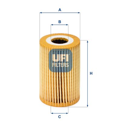 Oil Filter UFI 25.014.00