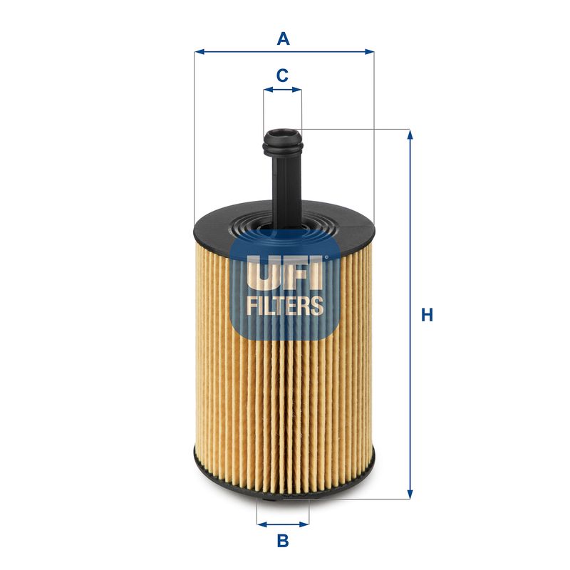 UFI 25.023.00 Oil Filter