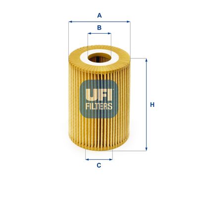Oil Filter UFI 25.026.00