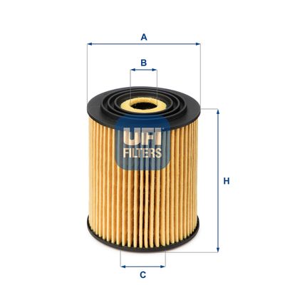 Oil Filter UFI 25.034.00