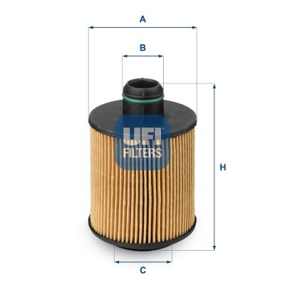UFI 25.061.00 Oil Filter