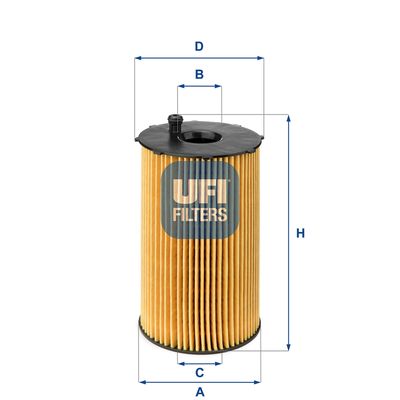 Oil Filter UFI 25.066.00