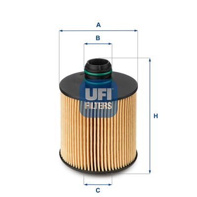 Oil Filter UFI 25.083.00