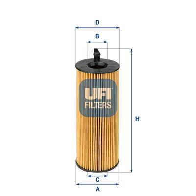 Oil Filter UFI 25.084.00
