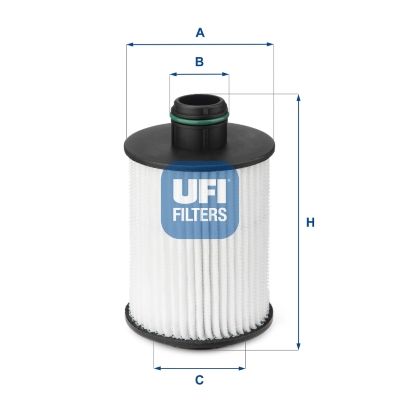 UFI 25.093.00 Oil Filter