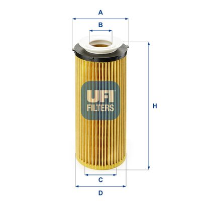 Oil Filter UFI 25.096.00