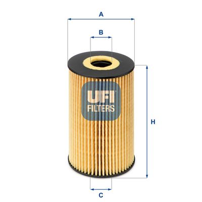 Oil Filter UFI 25.106.00