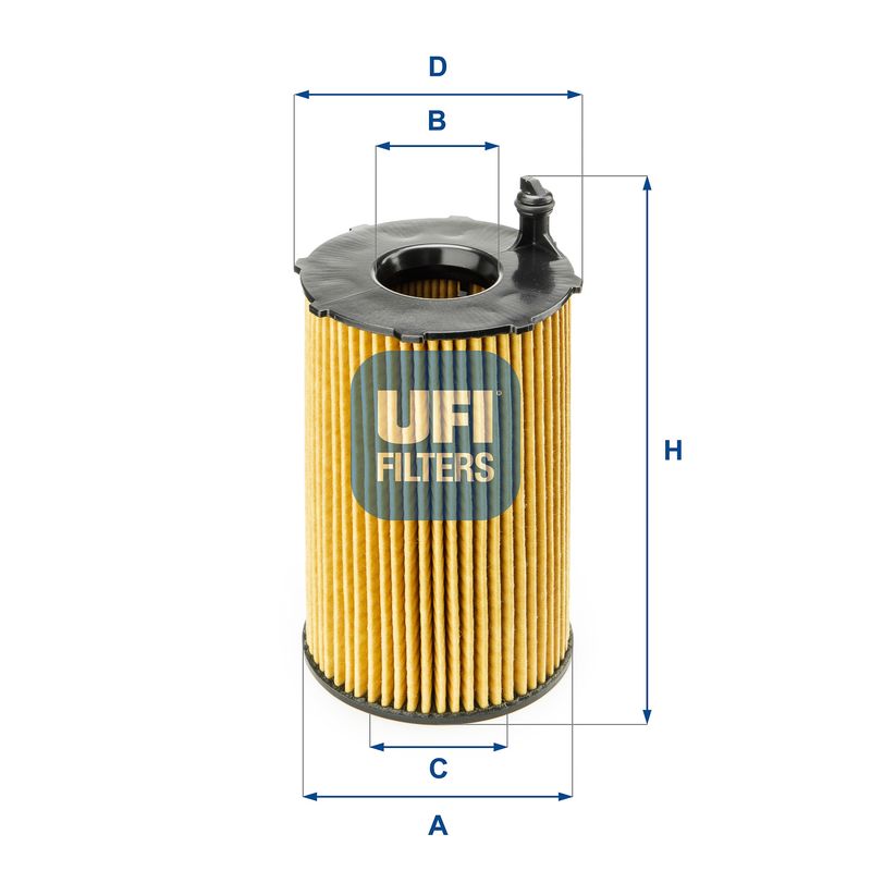 UFI 25.141.00 Oil Filter