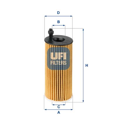 Oil Filter UFI 25.142.00