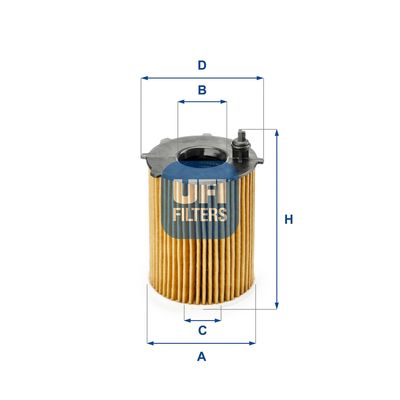 Oil Filter UFI 25.187.00