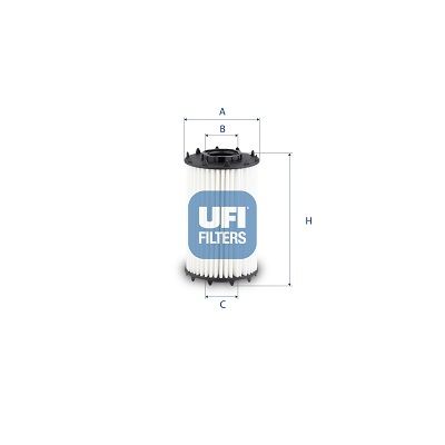 Oil Filter UFI 25.259.00