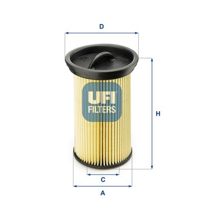 Fuel Filter UFI 26.005.00