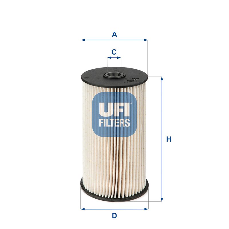 UFI 26.007.00 Fuel Filter