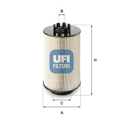 Fuel Filter UFI 26.011.00