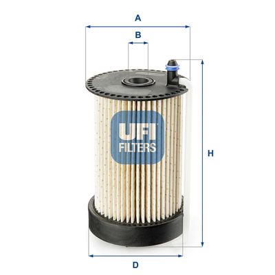 Fuel Filter UFI 26.031.00