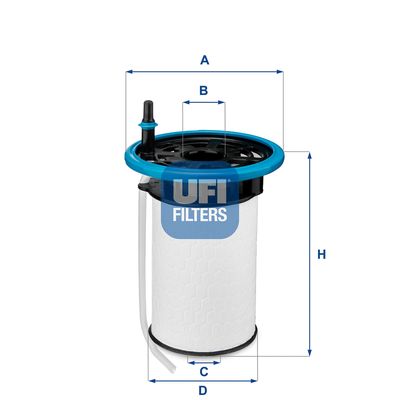 Fuel Filter UFI 26.052.00