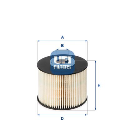 Fuel Filter UFI 26.055.00